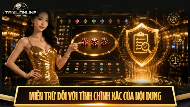 Miễn trừ đối với tính chính xác của nội dung trên profitpoint.io