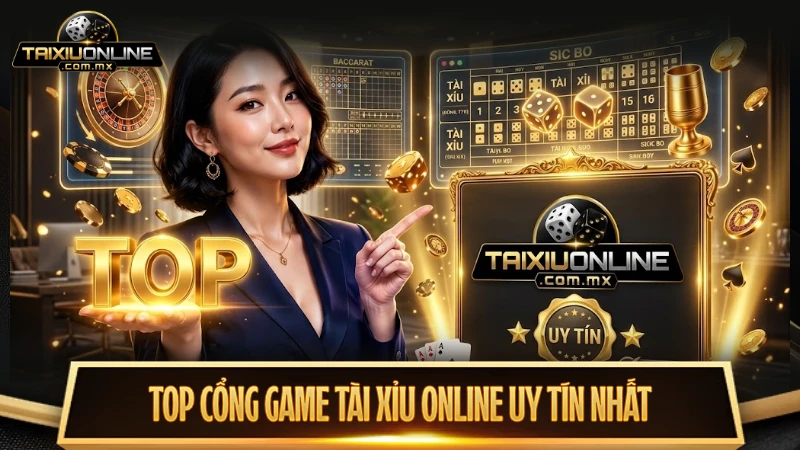 Top cổng game tài xỉu online uy tín nhất hiện nay